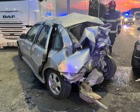 6 victime în accidentul din Făgăraș. Impactul, surprins de camerele video