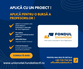 Fundația Comunitară lansează Fondul UnionOțel, destinat școlilor și profesorilor din Țara Făgărașului