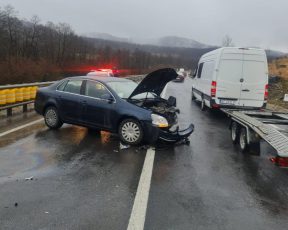 Accident rutier pe DN1, între Vlădeni și Perșani