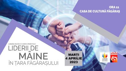Liceeni din Făgăraș și Victoria, pregătiți pentru a deveni „liderii de mâine în Țara Făgărașului”