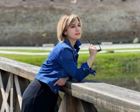 Actrița Medeea Marinescu după ce a vizitat Cetatea Făgăraș: „Un muzeu excepțional”