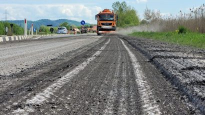DN1 a intrat în reparații, între Făgăraș și Brașov. Lucrările sunt de durată