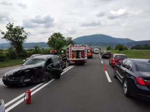 Accident cu mai multe victime pe DN1, la Codlea