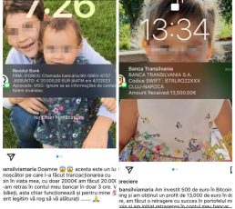 Furt de identitate în Făgăraș. Fotografii cu copii de pe Facebook, folosite de hackeri pentru înșelătorii. Hoții se folosesc și de imaginea Revolut și a Băncii Transilvania