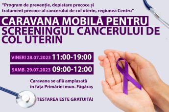A început testarea GRATUITĂ Babeş Papanicolau şi HPV, la Făgăraş