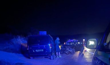 Trei victime în urma unui accident între un microbuz și un autoturism, la Perșani