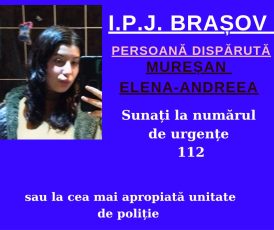 O fată din Șoarș este căutată de polițiști. Ați văzut-o?