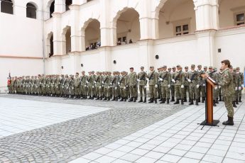 Jurământ militar în Cetatea Făgăraș