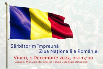 Ziua Națională a României va fi sărbătorită și la Făgăraș