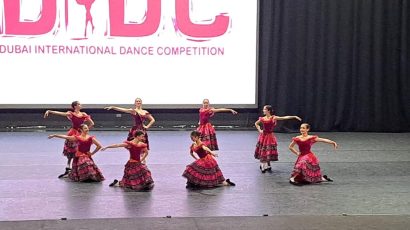 Balerinele Casei de Cultură Făgăraș, locul 2 la o competiție din Dubai