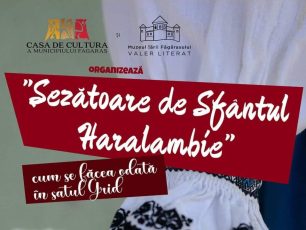 Șezătoare de Sfântul Haralambie, în februarie, la Cetatea Făgăraș