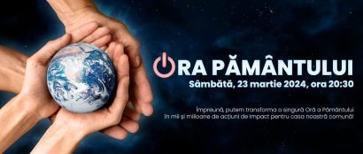 Primăria îi îndeamnă pe făgărășeni să marcheze Ora Pământului