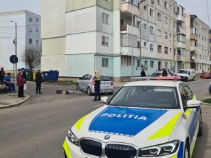 Biciclist accidentat la intersecția străzilor 1 Decembrie cu 13 Decembrie