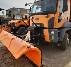 Utilajele de deszăpezire, pregătite să intervină