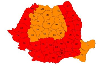 Ne topim. Cod roșu și cod portocaliu de caniculă
