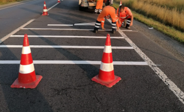 DRDP Brașov anunță refacerea marcajelor rutiere între Făgăraș și Beclean