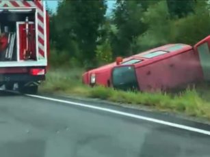 Accident rutier pe DN 1, între Șercaia și Perșani