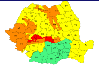 Vremea se înrăutăţeşte de joi noapte