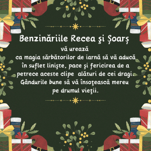 Benzinariile Recea si Soars - Craciun 2025