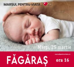 Marșul pentru viață, pentru a treia oară în Făgăraș