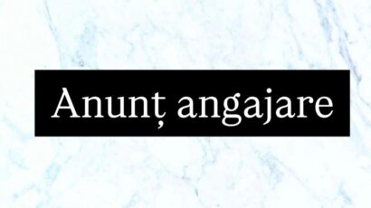 Anunt Angajare