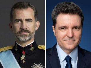 Regele Spaniei, în vizită la Cincu alături de președintele Nicușor Dan