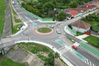 Centura ocolitoare a Făgărașului s-a deschis circulației