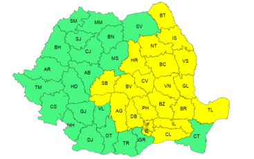 Cod Galben de instabilitate atmosferică