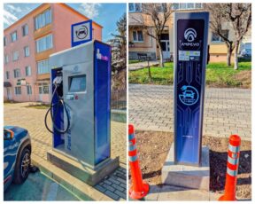 10 stații pentru vehicule electrice, în Făgăraș. Cât costă încărcarea