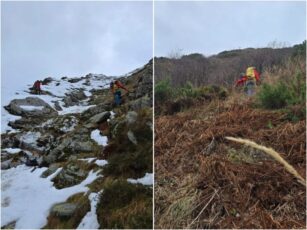 Bărbații care au murit în Munții Făgăraș au fost polițiști. Salvatorii, cea mai dificilă intervenție din ultimii 7 ani