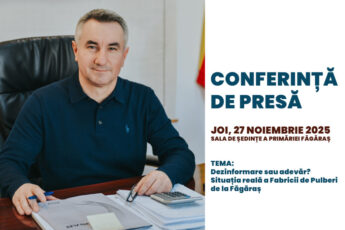 Comunicat de presă. Gheorghe Sucaciu: Invit reprezentanții presei și pe toți cei interesați să participe la o discuție deschisă pe această temă.