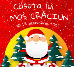 Copiii se pot întâlni cu Moș Crăciun la căsuța din centru, din 18 decembrie