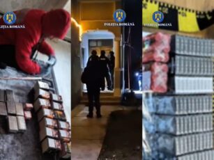 650 de kg de petarde și artificii, descoperite la un făgărășean de 19 ani