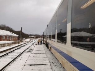 Un tren CFR a făcut „pană” pe ruta Sibiu-Brașov