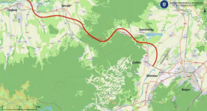 Studiul de fezabilitate pentru Autostrada Brașov - Făgăraș a fost finalizat și predat oficial