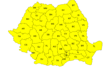 Ger în toată țara, cel puțin până miercuri
