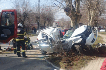 Tânăr de 18 ani mort în accidentul din Victoria. Un copil de 13 ani este rănit