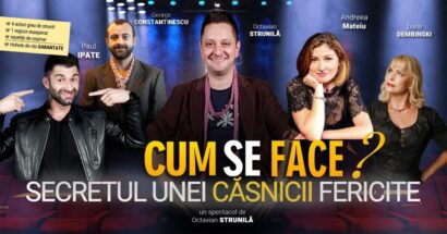 Vino să râzi la comedia „Cum se face?”, în Cetatea Făgăraș