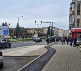Femeie accidentată pe trecerea de pietoni