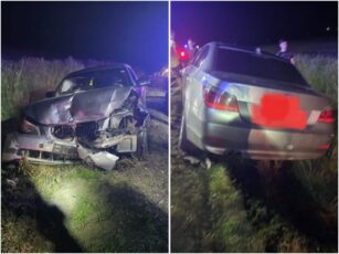 Făgărășean fără permis și beat, reținut după ce a fugit de la locul accidentului pe care l-a provocat la Beclean