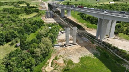 Autostrada Sibiu - Făgăraș avansează. Două loturi au depășit 35% stadiu fizic