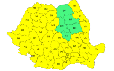 Județul Brașov, între furtuni și caniculă