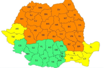 Vreme extremă: Vin furtuni după temperaturile ridicate, apoi se întoarce canicula