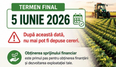 5 iunie, termenul limită pentru cererile APIA