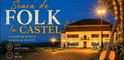 Concert folk în curtea Castelului Brâncoveanu din Sâmbăta de Sus