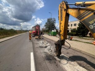 Trafic restricționat pe str. Negoiu până în septembrie. Se extinde rețeaua de canalizare