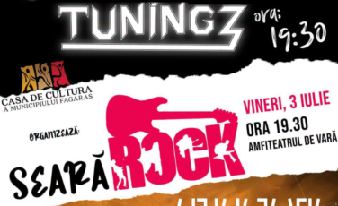 Seară de rock la Amfiteatrul de Vară din Făgăraș