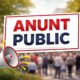 ANUNT PUBLIC