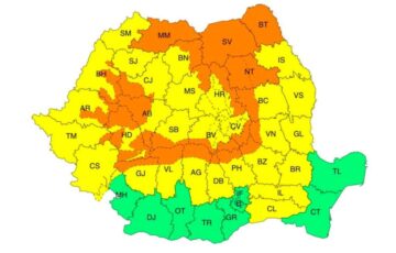 Meteorologii anunță vijelii, grindină și ploi torențiale