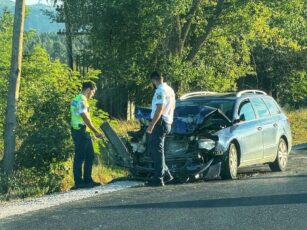 Accident pe DN1, între Perșani și Vlădeni. O persoană a fost rănită